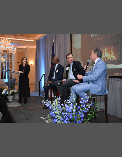 Georgia Ports leaders deliver insights into supply chain growth at the 36th Annual Buckhead Coalition luncheon in Atlanta.