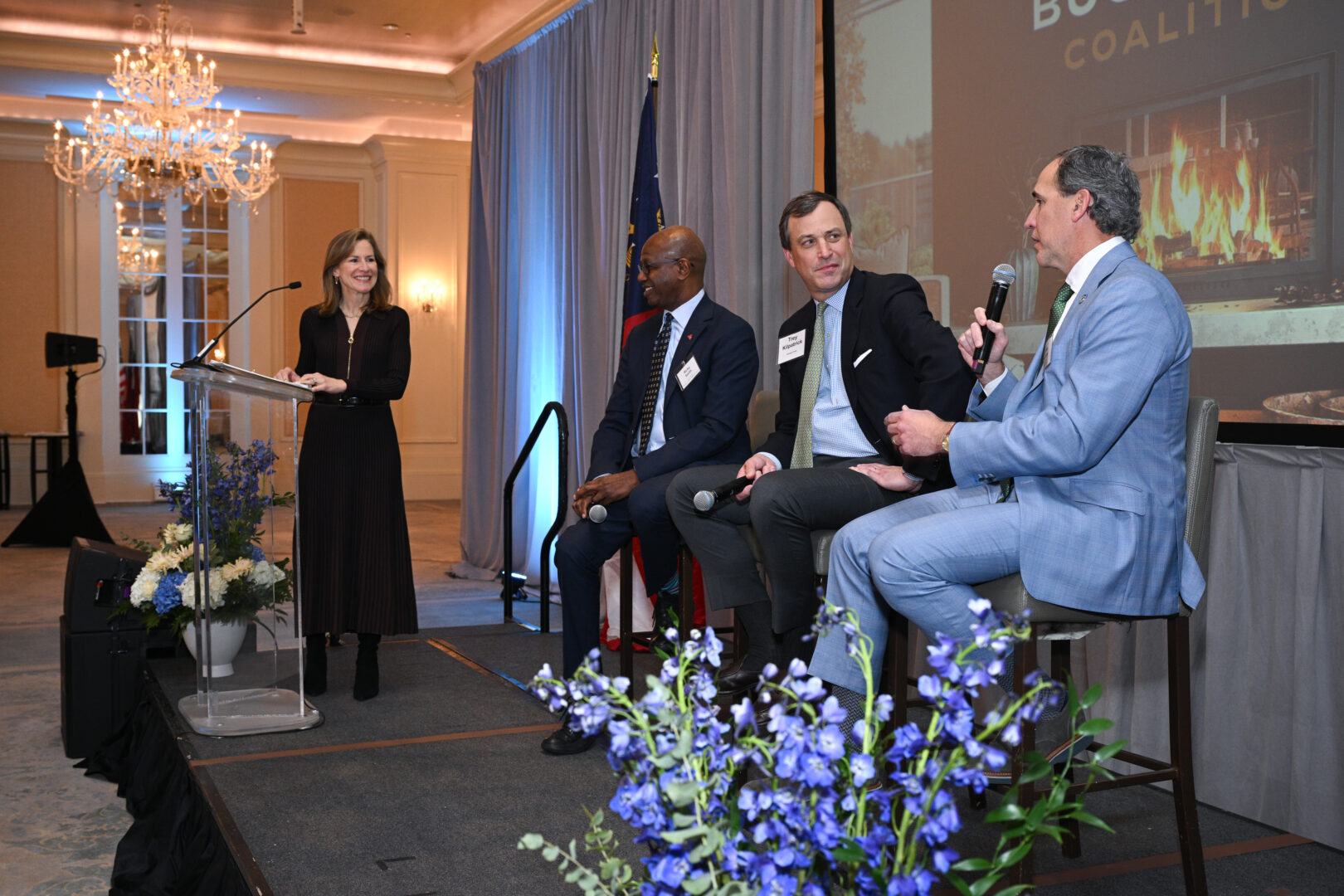 Georgia Ports leaders deliver insights into supply chain growth at the 36th Annual Buckhead Coalition luncheon in Atlanta.