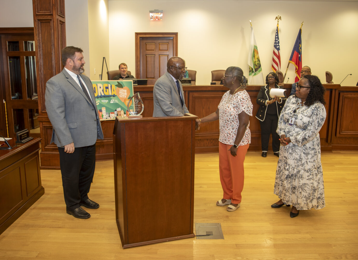 Georgia Ports receives Heart of the Community Award from Garden City for its commitment as a strong community partner