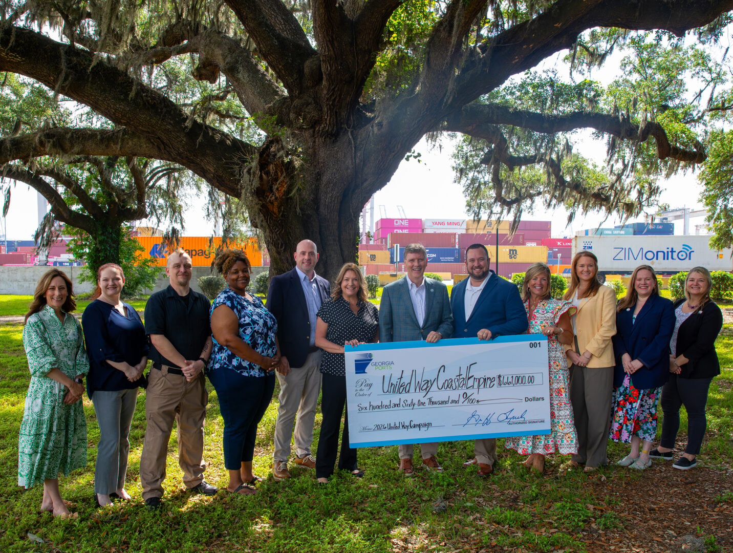 Georgia Ports raises record $661,000 for United Way