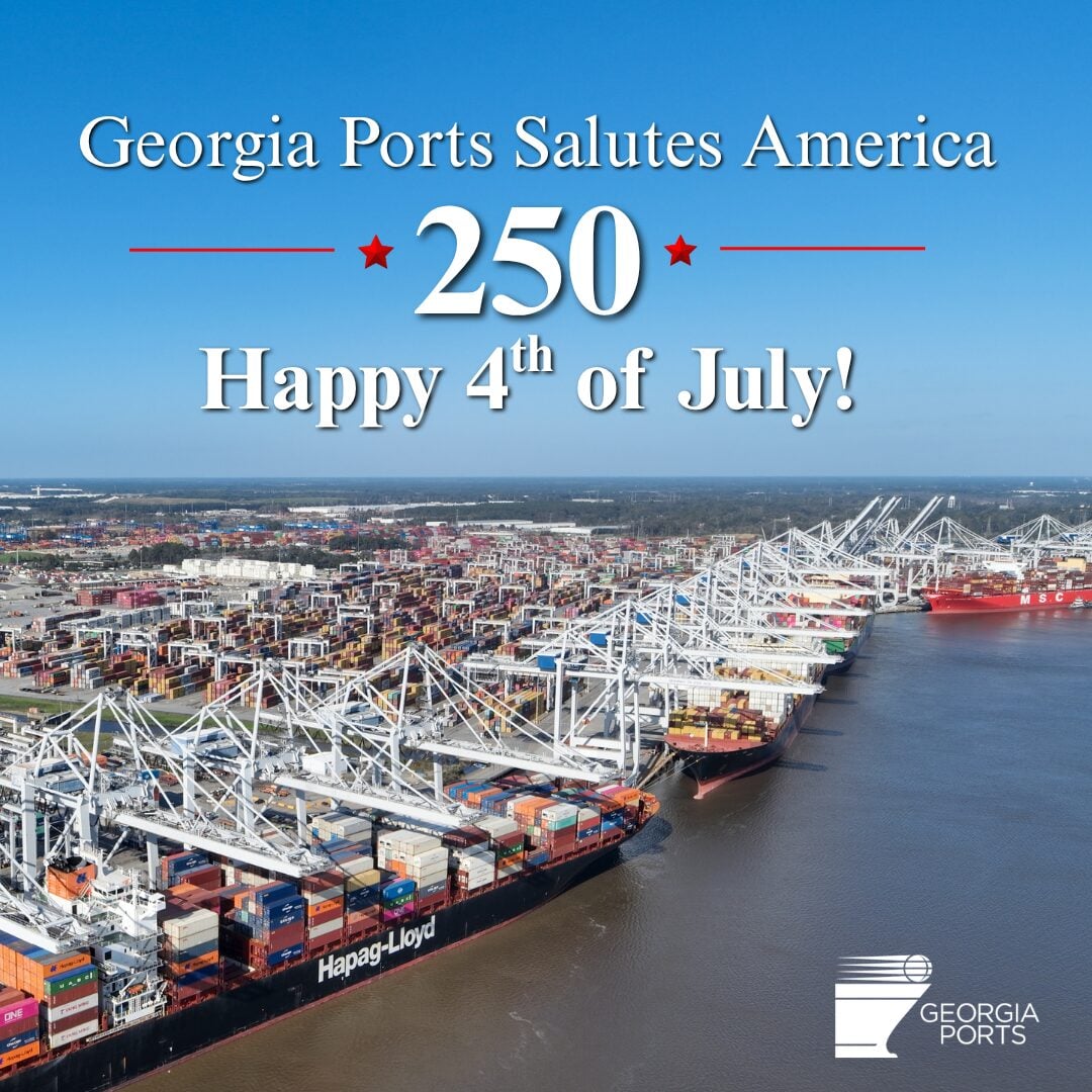 Georgia Ports salutes America 250